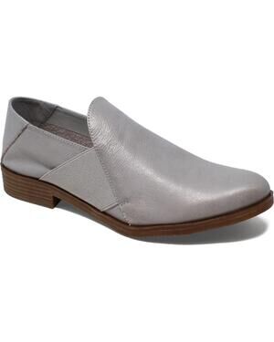 NEW DJANGO & JULIETTE women's kefect slip on shoes in misty and platino wash lea